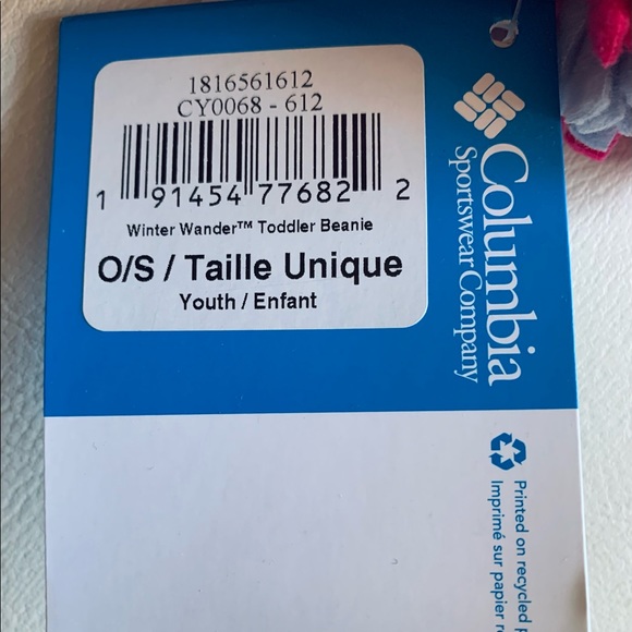 COLUMBIA - WINTER WANDER HAT - INFANT/Toddler Pink - Picture 5 of 5